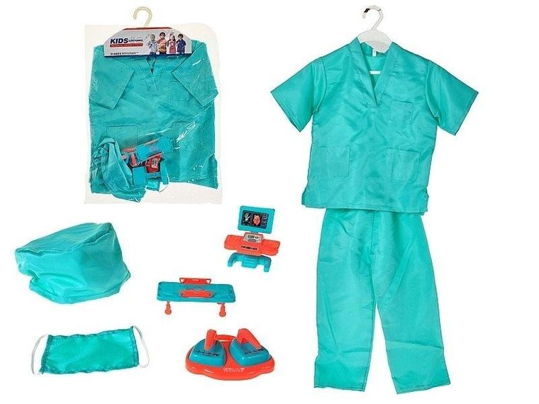 Adar, strój lekarza z akcesoriami