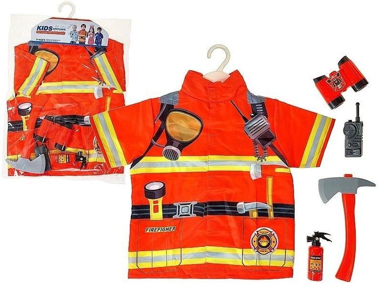 Adar, strój strażaka z akcesoriami