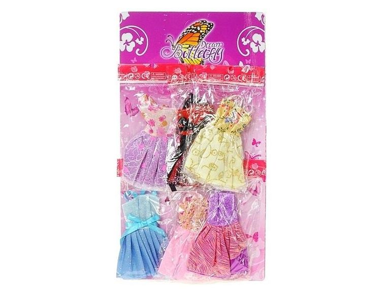 Adar, sukienka dla lalki, 29 cm, 6 szt.