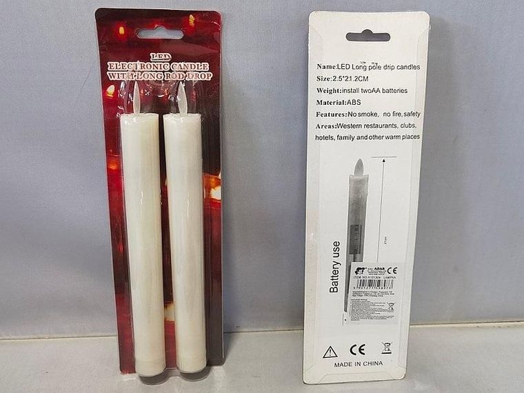 Adar, świeczki LED, 2 szt.
