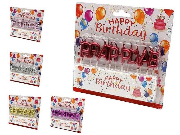 Adar, świeczki urodzinowe