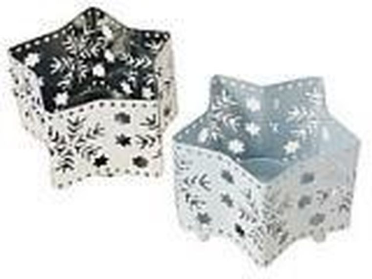 Adar, świecznik, gwiazda metalowa, ażurowa