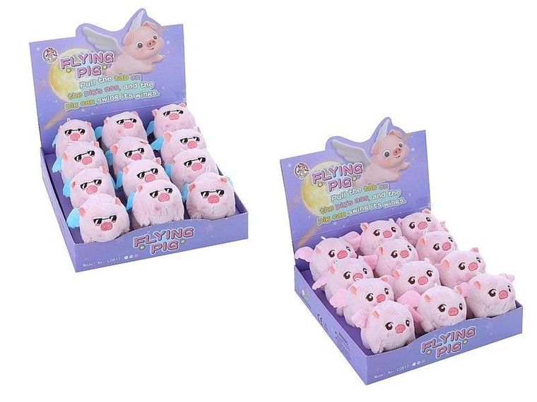 Adar, świnka ze skrzydłami, maskotka, 13 cm, 1 szt.