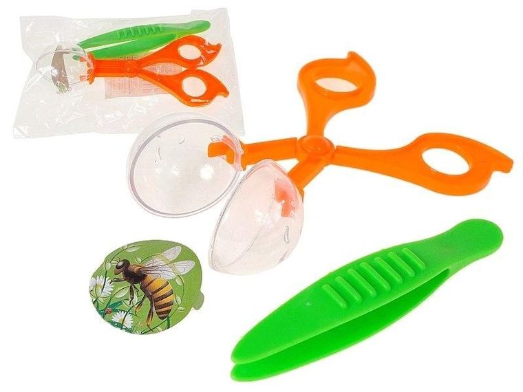 Adar, szczypce i pęseta do łapania owadów