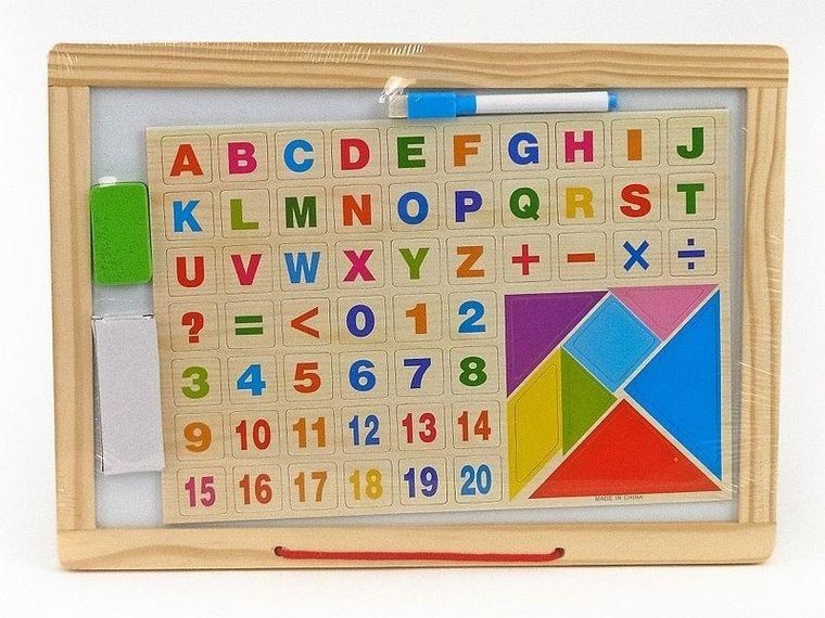 Adar, tablica magnetyczna, dwustronna, z akcesoriami