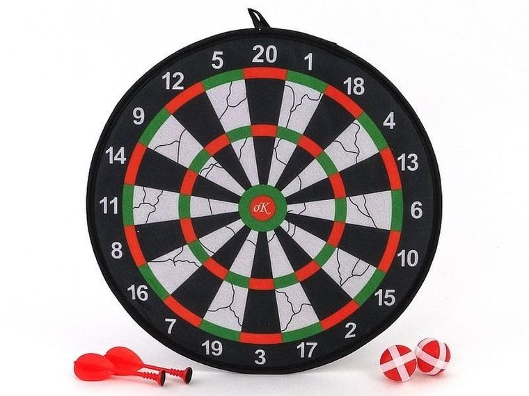 Adar, tarcza z rzutkami na rzep, 42-37-4 cm