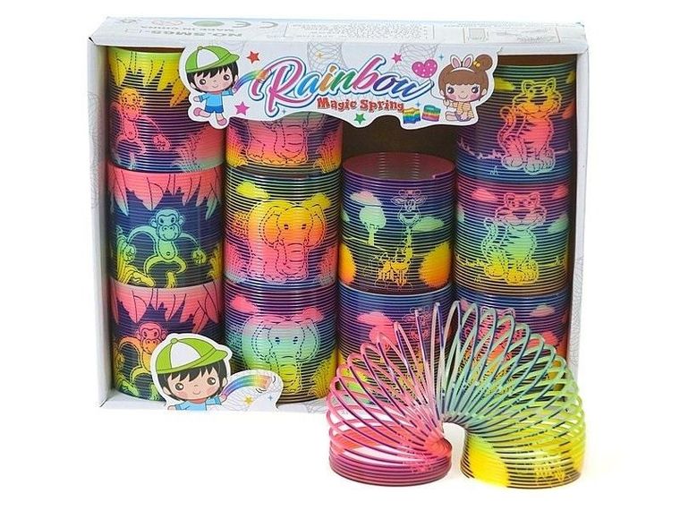 Adar, tęczowa sprężyna, 12 szt.