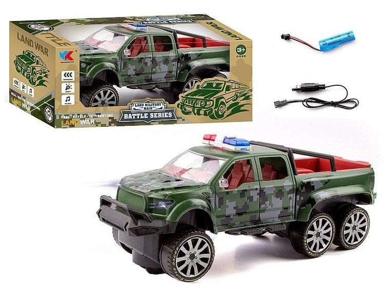 Adar, terenówka, interaktywny pojazd wojskowy 1:16