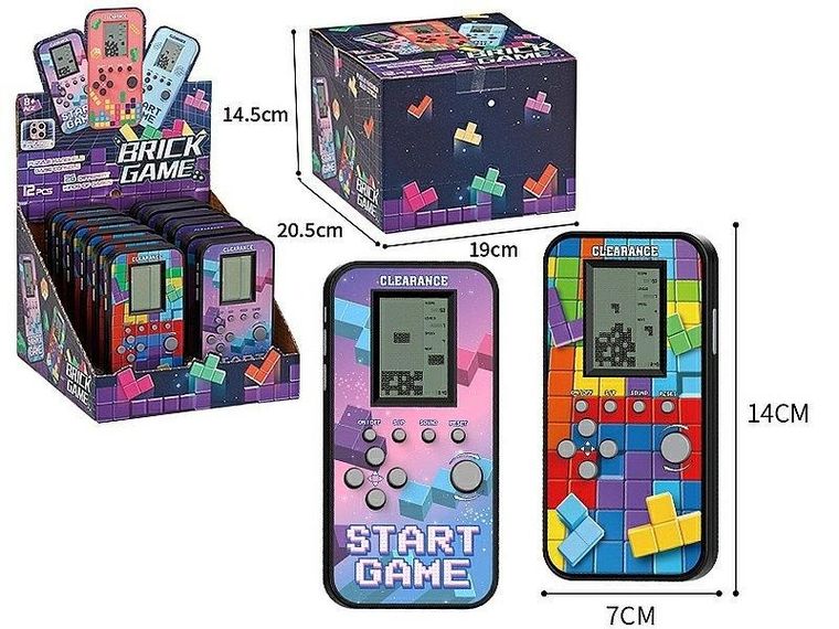 Adar, tetris, gra elektroniczna, 1 szt.