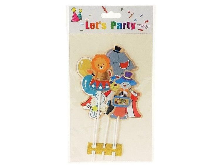 Adar, topper na tort, cyrk, 29-16cm