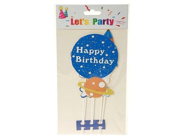 Adar, topper na tort, kosmos, 29-16cm