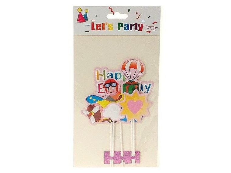 Adar, topper na tort, samolot, 29-16cm