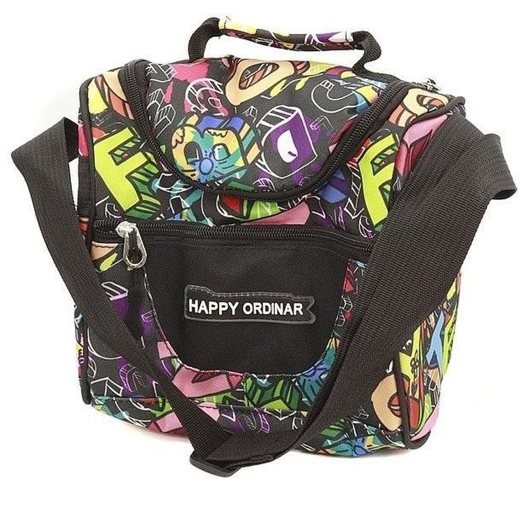 Adar, torba na lunch, grafitti