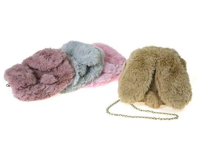 Adar, torebka pluszowa, królik z długimi uszami, 1 szt.