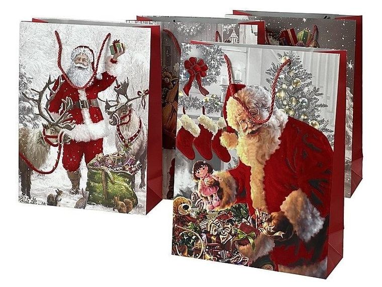 Adar, torebka prezentowa, Boże Narodzenie, 35-12-9 cm, 1 szt.