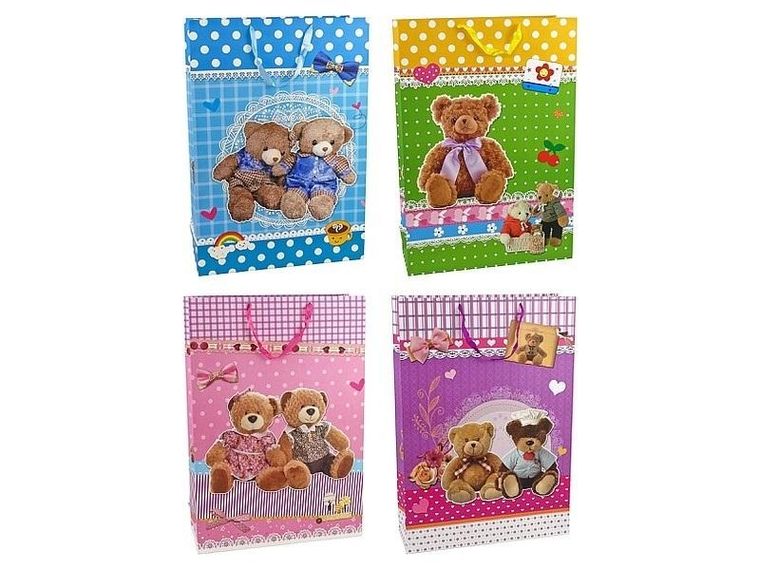 Adar, torebka prezentowa misie, 72-50-18,5 cm, 1 szt.