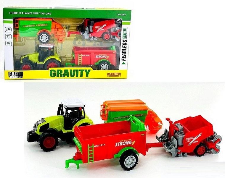 Adar, traktor z maszynami rolniczymi, pojazd rolniczy