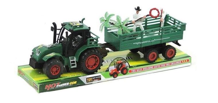 Adar, traktor z przyczepą