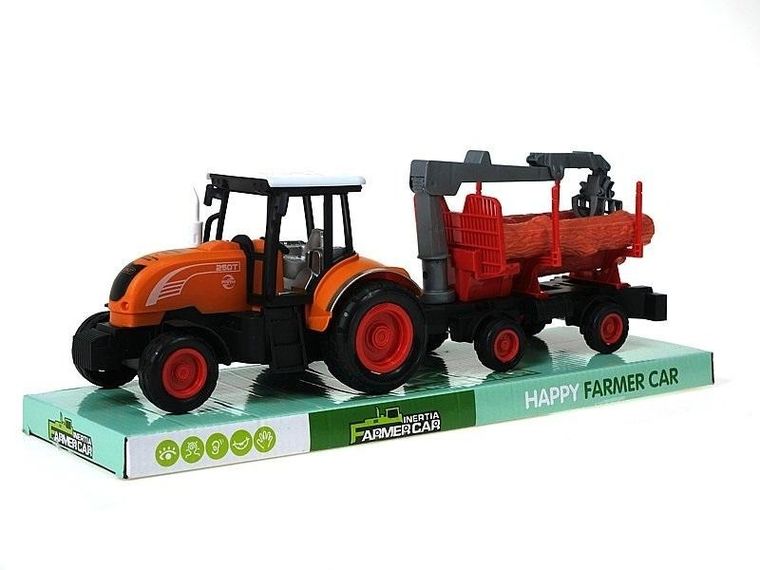 Adar, traktor z przyczepą, pojazd rolniczy