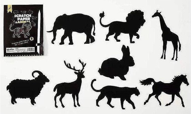 Adar, wydrapywanka, zwierzęta, 8 kart