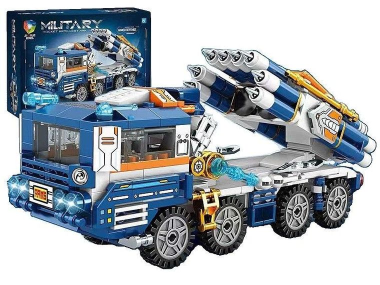 Adar, wyrzutnia rakiet, klocki konstrukcyjne, 409 elementów