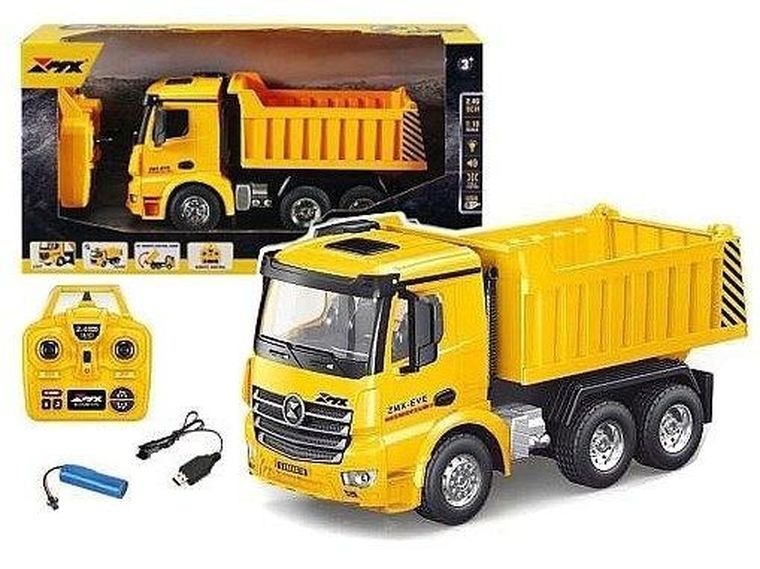 Adar, wywrotka, pojazd budowlany zdalnie sterowany, 1:18