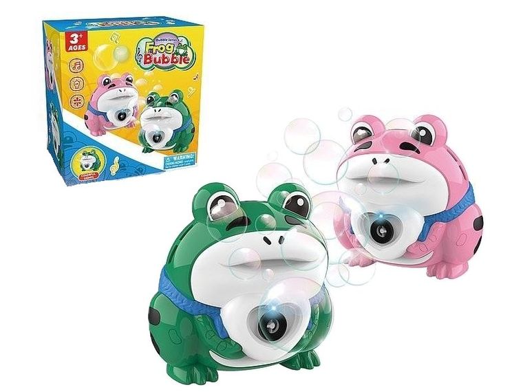Adar, żaba, interaktywna maszynka do baniek mydlanych, 1 szt.