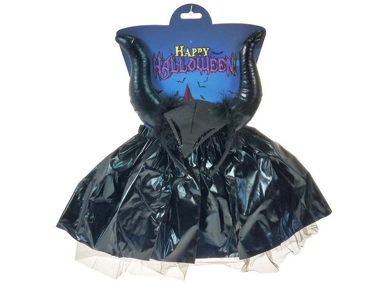 Adar, zestaw czarownicy spódnica rogi