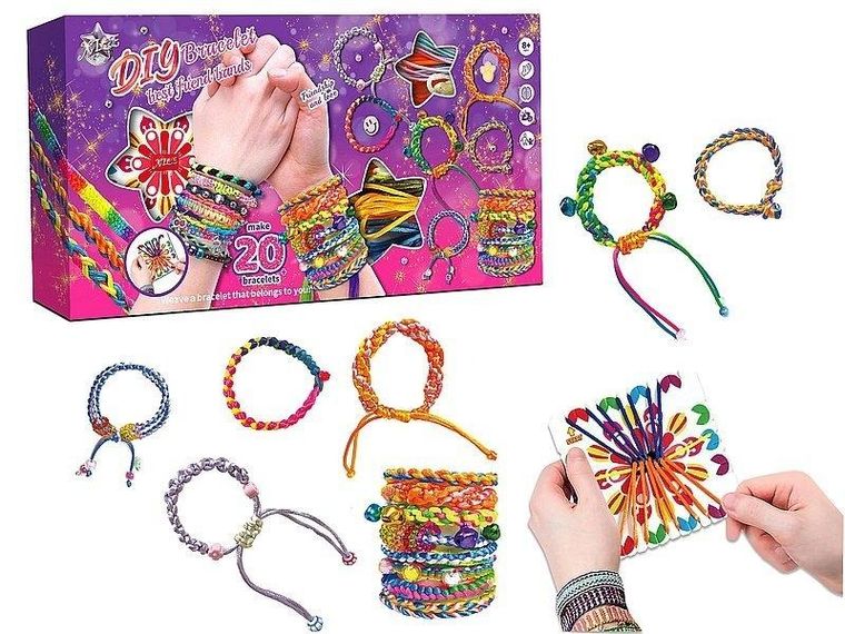 Adar, zestaw do tworzenia bransoletek sznurkowych