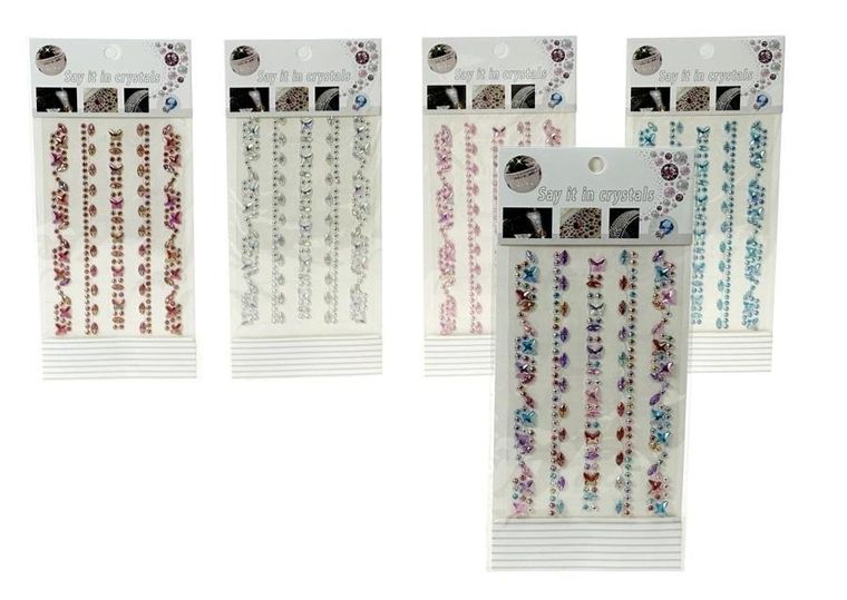 Adar, zestaw do zdobienia twarzy, diamenciki, 1 szt.