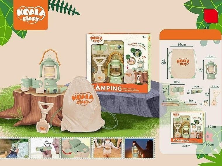 Adar, zestaw kempingowy, 5 elementów