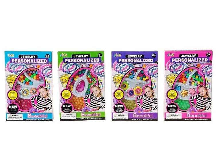 Adar, zestaw koralików do robienia bransoletek, 1 szt.