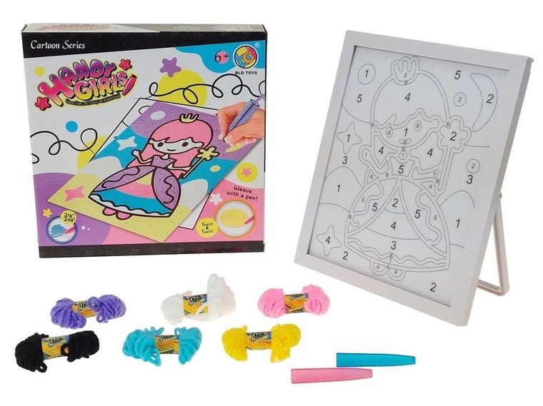 Adar, zestaw kreatywny do wyplatania, księżniczka