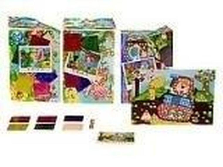 Adar, zestaw kreatywny, naklejki, 1 szt.