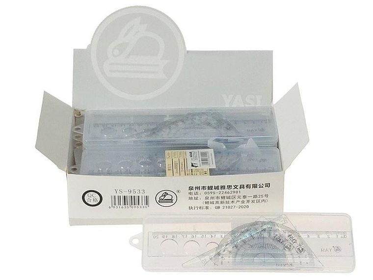 Adar, zestaw kreślarski, 4 elementy