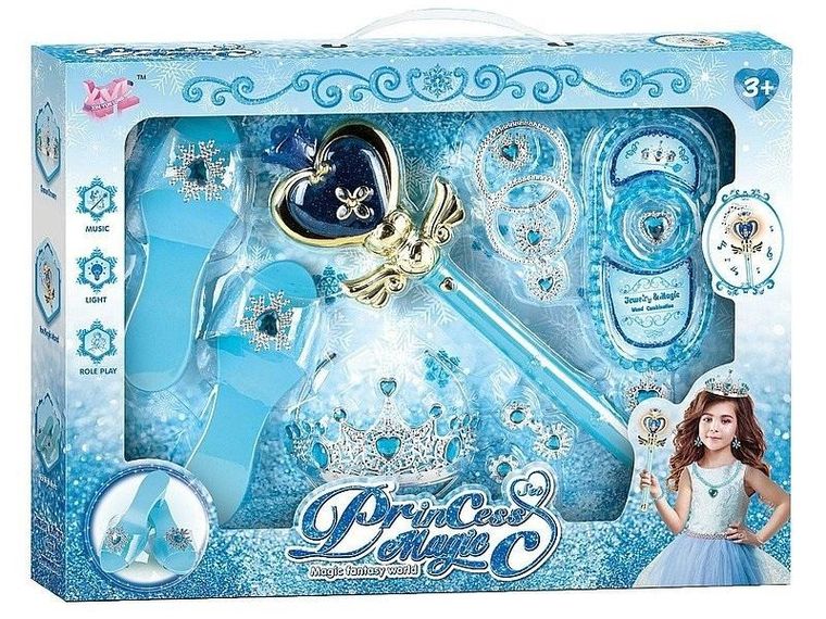 Adar, zestaw księżniczki, niebieski