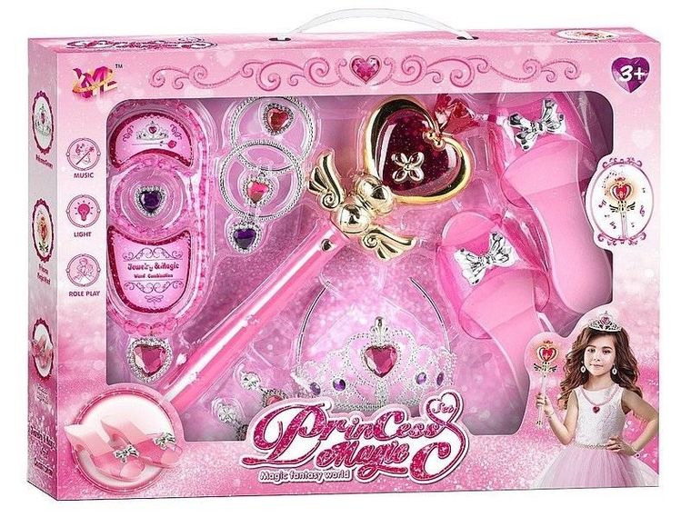 Adar, zestaw księżniczki, różowy