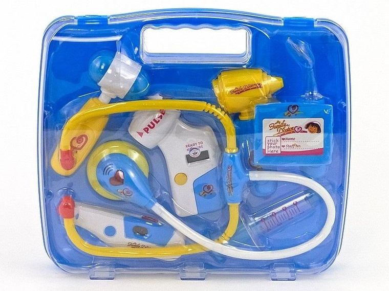 Adar, zestaw lekarski w walizce, 26,5-23,5-6 cm