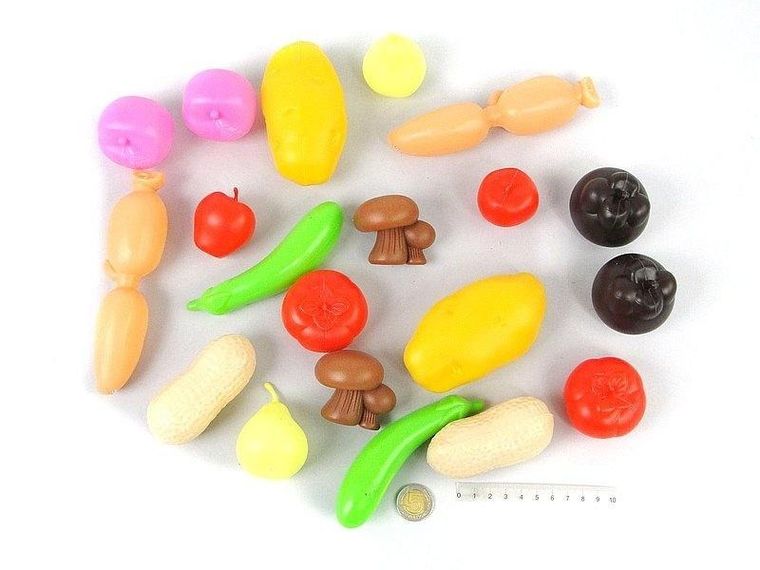 Adar, zestaw owoców i warzyw, 20 elementów