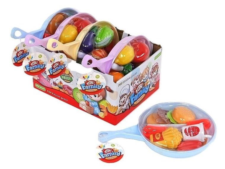 Adar, zestaw patelnia z jedzeniem, 5 szt.