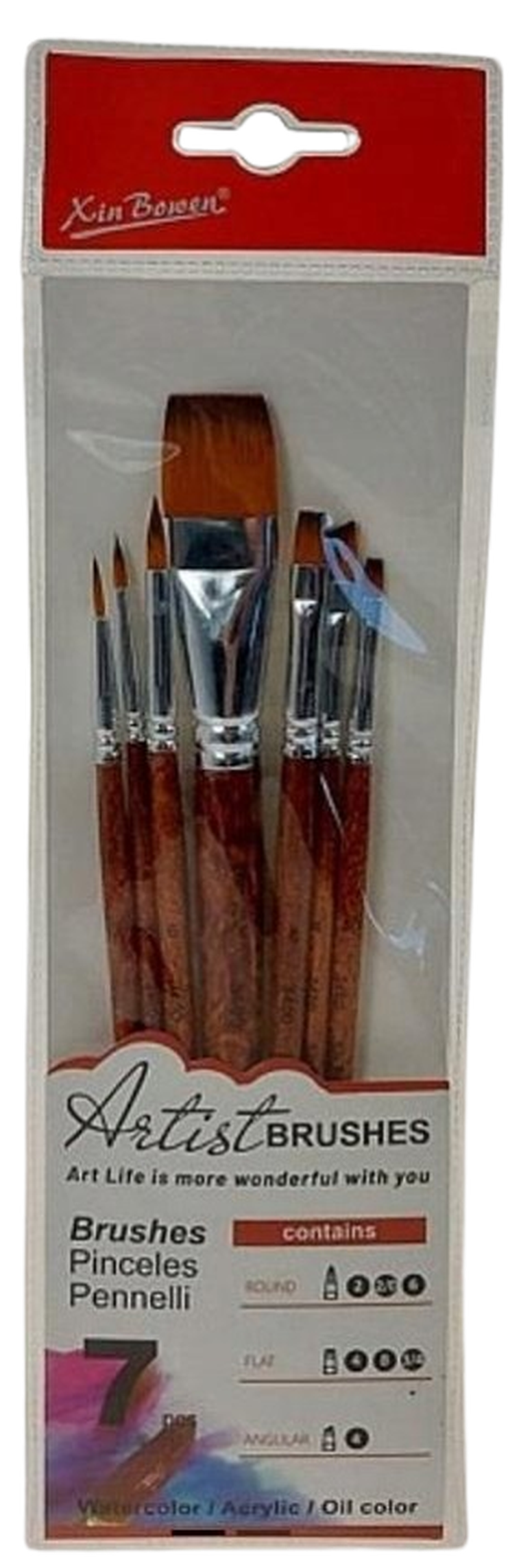 Adar, zestaw pędzelków do malowania farbami