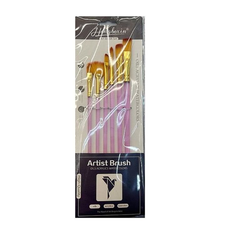 Adar, zestaw pędzli, 6 szt.