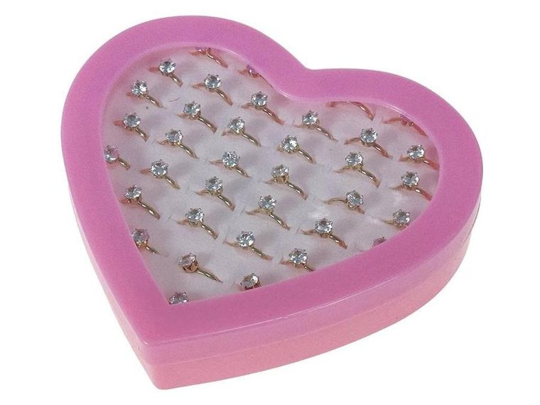 Adar, zestaw pierścionków, 36 szt.