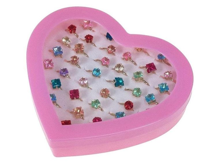 Adar, zestaw pierścionków, 36 szt.