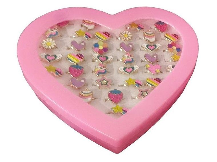 Adar, zestaw pierścionków, 36 szt.