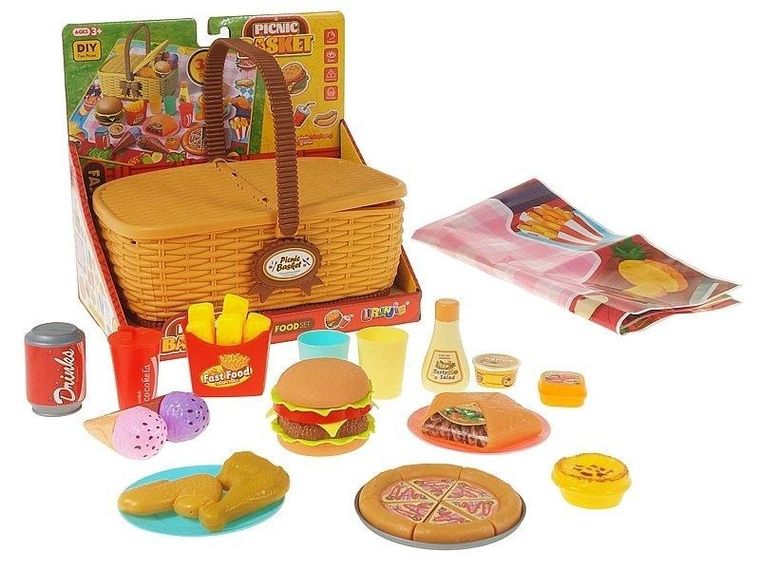 Adar, zestaw piknikowy w koszyku