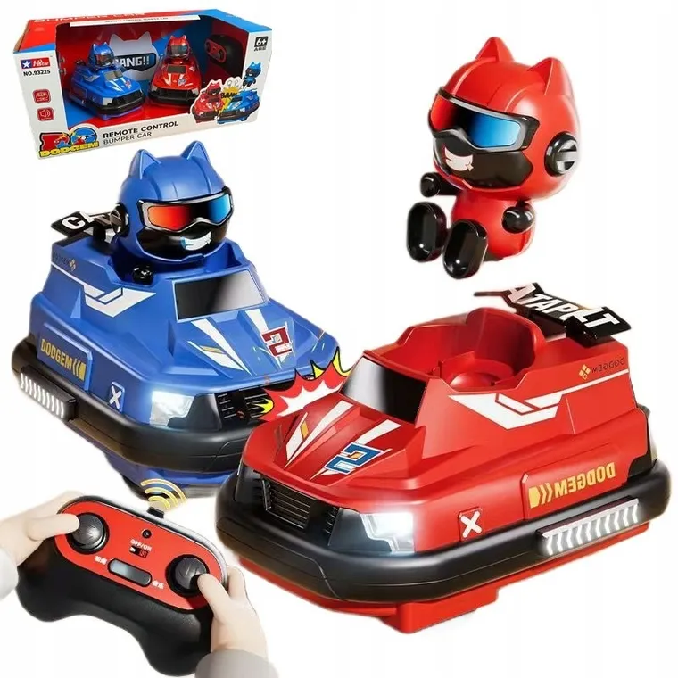 Adar, zestaw pojazdów zderzaków, zdalnie sterowane, 2 szt.