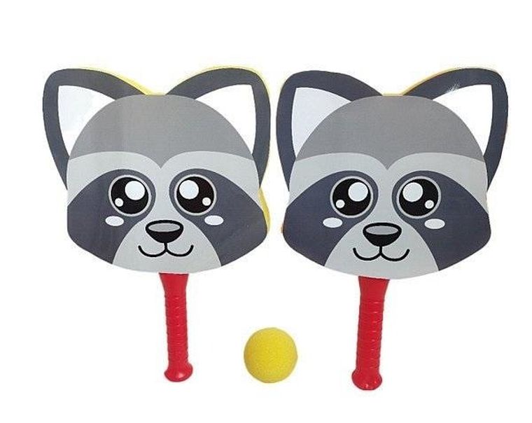 Adar, zestaw rakietek piankowych, Szop z piłeczką