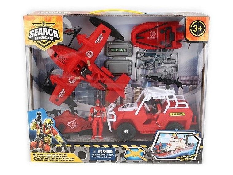 Adar, zestaw ratunkowy, pojazdy, figurki