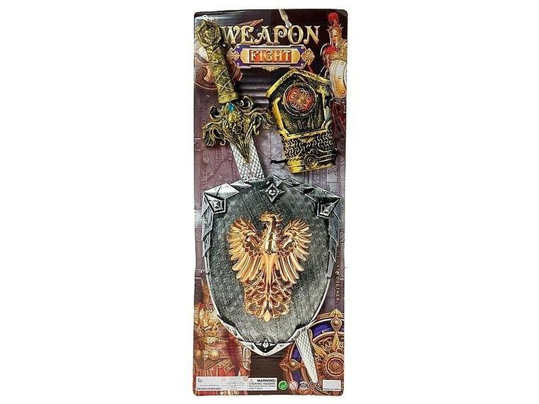 Adar, zestaw rycerski, tarcza i miecz